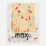 Peter Max, Cherry Creek Gallery exhibition poster, 1979, lithograph in colors