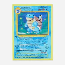 David Heo, Nostalgia (Blastoise), 2021, screenprint in colors on Mohawk Superfine Ultrawhite