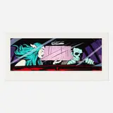 D*Face, Drive By Shouting (LA Edition), 2017, screenprint in colors on Arches