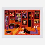 Shag, The Summer of 86, 2025, screenprint in colors