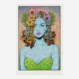 Chuck Sperry, Sappho, 2022, screenprint in colors