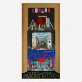 David Hockney, A French Triple Bill poster, 1982, screenprint in colors