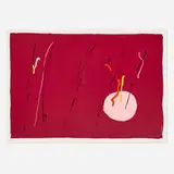Kikuo Saito, Silver Rain, 1981, screenprint in colors