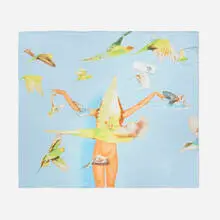 Ryan McGinley, WOW (Works on Whatever) Project Beach Towel, 2014, digital print on brushed cotton towel