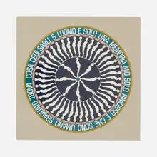 Ernest Trova, Man is Only a Memory, 1969, screenprint in colors