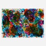 Sam Francis, Untitled (from the Fresh Air School portfolio), 1972, lithograph in colors