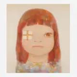 Yoshitomo Nara, Slight Fever, 2022, offset lithograph in colors