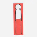 Stik, The Big Issue (red), 2013, offset lithograph in colors