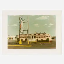 John Baeder, Yankee Clipper, 1980, screenprint in colors on Somerset