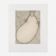 Martin Puryear, Jug, 2001, spit bite aquatint etching with drypoint and Chine collé