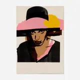 Andy Warhol, Untitled (from the Ladies and Gentlemen portfolio), 1975, screenprint in colors on Arches
