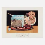Les Pios Nonoches (from Les dîners de Gala suite) by Salvador Dalí, 1971, photolithograph in colors, sold Nov 2024
