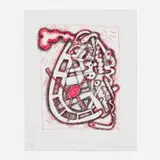 Elizabeth Murray, Tybid, 2004, lithograph in colors
