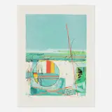 Sam Middleton, Untitled, 1997, offset lithograph in colors on BFK Rives