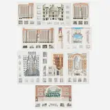 Richard Haas, Architectural Facades 1976-1986, 1989, screenprint in colors on BFK Rives