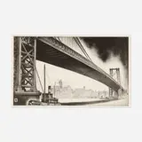 Louis Lozowick, Williamsburg Bridge