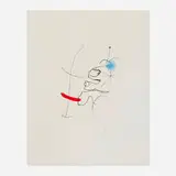 Joan Miró, Sonatine IV, 1966, etching and aquatint in colors