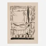 Lyonel Feininger, Gelmeroda (from the Meistermappe des staatlichen bauhauses portfolio)