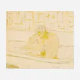 Pierre Bonnard, Femme assise dans sa baignoire, 1942, lithograph in colors