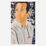 Alex Katz, White Shirt (Rob) (from the White Shirt portfolio), 2021, archival pigment print on Innova Etching Cotton Rag