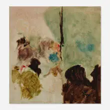 Jerry Pinsler, Adrift, 1959, oil on linen