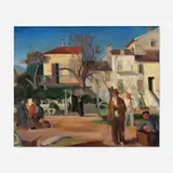 J. Theodore Johnson, Cros de Cagnes, 1925, oil on canvas