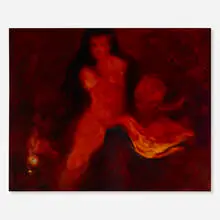 Walter Kuhlman, Nemesis, 1965, oil on canvas