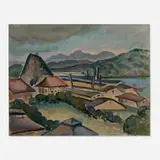 William S. Fanning, Balboa Harbor, Canal Zone, 1926, oil on canvas