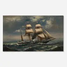 Charles Poulsen, Jeannette, oil on canvas