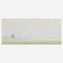 Don Williams, Morning Fog by Leveroni Road, 1999, pastel on paper