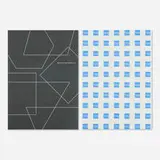 Paul Rand, American Express presentation books, set of two, 1994, offset lithograph in colors