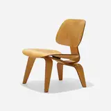 Charles and Ray Eames, LCW, 1945, aniline-dyed ash plywood, rubber