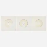 Jan Dibbets, Untitled I; Untitled II; Untitled III (triptych)