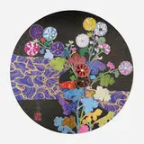 Kyoto Kōrin Mononoke Flower by Takashi Murakami, 2023, offset lithograph in colors, sold Aug 2025