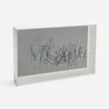 Vibrations by Jesús Rafael Soto, 1967, screenprint on acrylic, sold Aug 2025