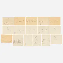 Circus Portfolio by Alexander Calder, 1964, offset lithograph, sold Aug 2025