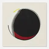 Roy Lichtenstein, Mirror #4 (from the Mirror series), 1972, embossed linocut and screenprint in colors on Arjomari