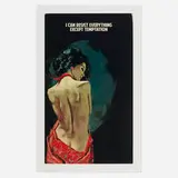 The Connor Brothers, I Can Resist Everything Except Temptation, 2021, giclée in colors with screenprinted varnish
