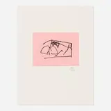 Robert Motherwell, Lungs (from the Ulysses portfolio), 1988, etching in colors on Johannot