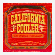 Rupert Jasen Smith, California Cooler, 1988, screenprint in colors