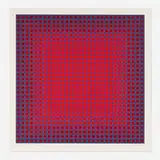 Julian Stanczak, Compounded Red