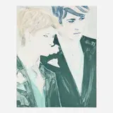 Elizabeth Peyton, Prince William and Prince Harry, 2000, lithograph in colors