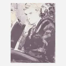 Prince William by Elizabeth Peyton, 2000, lithograph in colors, sold Aug 2025