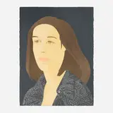Alex Katz, Ada Four Times 3 (from the Ada Four Times series), 1979-1980, screenprint in colors on Arches Cover