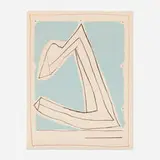 Robert Motherwell, Summertime in Italy (with Lines), 1966, lithograph on Rives BFK paper