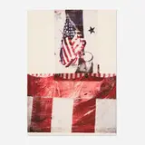 Robert Rauschenberg, Edward Kennedy Campaign, 1994, offset lithograph in colors