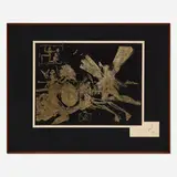 The Face in the Windmill by Salvador Dalí, 1965, lithograph in colors, sold Aug 2025