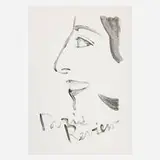 Alex Katz, Paris Review, 1991, serigraph on paper