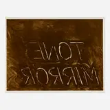 Bruce Nauman, Tone Mirror (from the Mirrors of the Mind series), 1974, lithograph on Copperplate Deluxe
