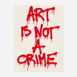 Thierry Guetta, Art is Not a Crime, 2011, screenprint in colors